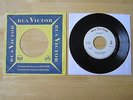 Elvis Presley 45rpm Record That's All Right/Blue Moon of KY. White PROMO Label