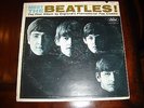 Meet The Beatles LP CAPITOL T2047 NO PUBLISHING/Martin Credits Record RARE