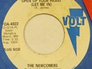 NEWCOMERS Open Up Your Heart VOLT 45 northern soul VG++ 7”