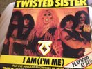 Twisted Sister I Am ( I'm Me ) Fully Autographed  Vinyl 12