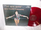 Benny Velarde - Ay Que Rico LP VERY RARE Latin Jazz MONO Red Vinyl Fantasy 1963