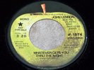 1974 JOHN LENNON Whatever Gets You Thru PROMO BLACK STAR APPLE 45 P-1874 {NM-}