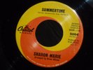 Z3 CAPITOL 5064 SHARON MARIE SUMMERTIME RUN AROUND LOVER BRIAN WILSON