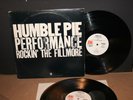 Humble Pie PERFORMANCE ROCKIN' THE FILLMORE  2LP  White Label Promo VG+/VG+