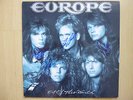 Europe Autogramme signed LP-Cover 