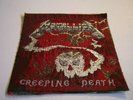 METALLICA – very rare old original 80s CREEPING DEATH Patch
