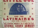 LITTLE JOE & THE LATINAIRES Concert POSTER Tejano TEX-MEX Colorcraft Kansas City
