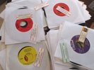 Set of 100 Original 1950's - 1960's Country Singles  VG+ to NM  Many Unplayed