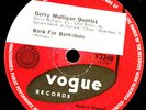 GERRY MULLIGAN QUARTET -MODERN JAZZ- Bark For Barksdale/ Moonlight ...  X3398