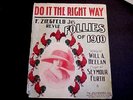 1910 ZIEGFELD FOLLIES- Rare FANNIE BRICE Sheet Music