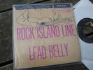 LEAD BELLY 1956 Rock Island Line & Other... ORGNL US 4-TRACK 7