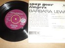 BARBARA LEWIS 'SNAP YOUR FINGERS' AET.6015 ATLANTIC RECORDS 7