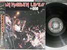IRON MAIDEN LIVE + ONE EMI EMS-41001 Japan OBI Vinyl 12