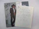 CHRIS LeDOUX HAND SIGNED LP +HAND WRITTEN & SIGNED LETTER AUTOGRAPH SIGNATURE