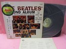 JAPAN LP THE BEATLES SECOND ALBUM AP-80012 TOSHIBA ONKOH ROUND APPLE OBI INSERT