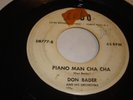 POPCORN- DON BADER- TODO 45 RPM- PIANO MAN CHA CHA / SAMBA RCCK - RARE - LISTEN