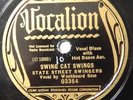 WASHBOARD SAM STATE STREET SWINGERS Oh  Red/ Swing Cat 78 rpm Vocalion 03364