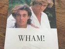 ?RARE??JAPANESE PROMO GLOSSY PHOTO CARD• Wham  (George Michael) EPIC/SONY
