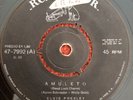 ELVIS PRESLEY CHILE RARE SINGLE AMULETO EX GEM