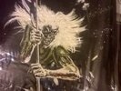 Vintage IRON MAIDEN - BEAST ON THE ROAD sew on back patch