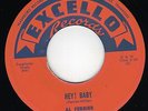 Al Ferrier HEY  BABY / I'M THE MAN Excello 45-2105 ROCKABILLY 45