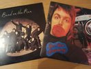 WINGS Original Vinyl Albums Red Rose Speedway & program Band On The Run & poster
