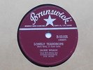 JACKIE WILSON Lonely teardrops / In the blue of... VG++ CANADA 1958 BRUNSWICK 78