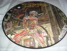 IRON MAIDEN -SOMEWHERE IN TIME- AWESOME RARE LTD PICTURE LP EMI HOLLAND JUDAS