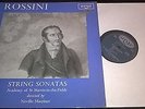 Marriner Rossini String Sonatas LP Argo Oval ZRG 506 UK 1G/1G Audiophile NM RARE