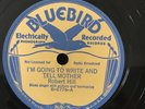 Bluebird 6776 Robert Hill LUMBER YARD BLUES w Willie Harris & 2 guitars 78 rpm
