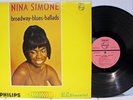 Rare R&B LP - Nina Simone - Broadway-Blues-Ballads - Philips #PHM 200-148- Promo
