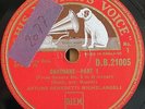 Michelangeli. Bach (Chaconne). HMV DB 21005-6 (2). NM(-)