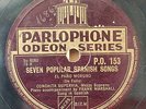 Supervia. Falla (Seven Popular Spanish Songs). Parl.-Od. PO 153-5 (3). NM(-), sc