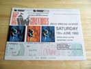 1992 Guns N' Roses 'Use Your Illusion' Tour Wembley Stadium Unused Ticket