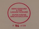 KING GIZZARD & LIZARD WIZARD:Paper Mache Dream Balloon numbered orange vinyl LP
