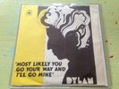 Bob Dylan Norway Most Likely You Go Your Way Original 1967 MONO 7