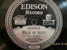 EDISON RECORD 80286 THE HOLY CITY/ROCK OF AGES