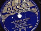 Mae Questel =  Betty-Boop Girl : The Chocolate Soldier Man  + The broken Record