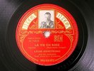 Louis Armstrong La Vie en Rose & C'est Si Bon Decca 78rpm #Listen#