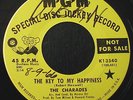 45RPM  NORTHERN SOUL THE CHARADES   MGM 13540