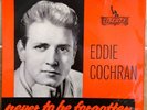 Eddie Cochran Never To Be Forgotten UK EP Superb
