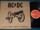 AC/DC For Those About To Rock LP 1981 Original Albert Australia