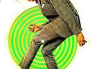 PEE WEE HERMAN - Big Adventure (PICTURE DISC) Shaped Colored 45 Vinyl Record 7