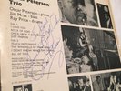 The Oscar Peterson Trio Walk the line Signed Autographed vinyl lp
