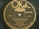 ANNETTE HANSHAW OKEH 41327 78 RPM RECORD THE RIGHT KIND OF MAN A-1 STAMPERS