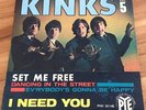 THE KINKS *SET ME FREE* EX 1965 FRENCH PNV 24140