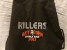 The Killers 2013 Battleborn World Tour Official Crew Embroidered Duffel Bag