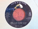 JOE WILLIAMS Some 'A Dis 'N Some 'A Da T/Shes Warm Shes Willing 45 Rpm Record