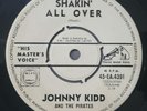 JOHNNY KIDD AND THE PIRATES Shakin' All Over Vinyl Single Record Rare 1960 Promo