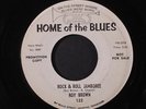 ROY BROWN: I Need A Friend / Rock & Roll Jamboree 45 (dj, very sl storage warp,